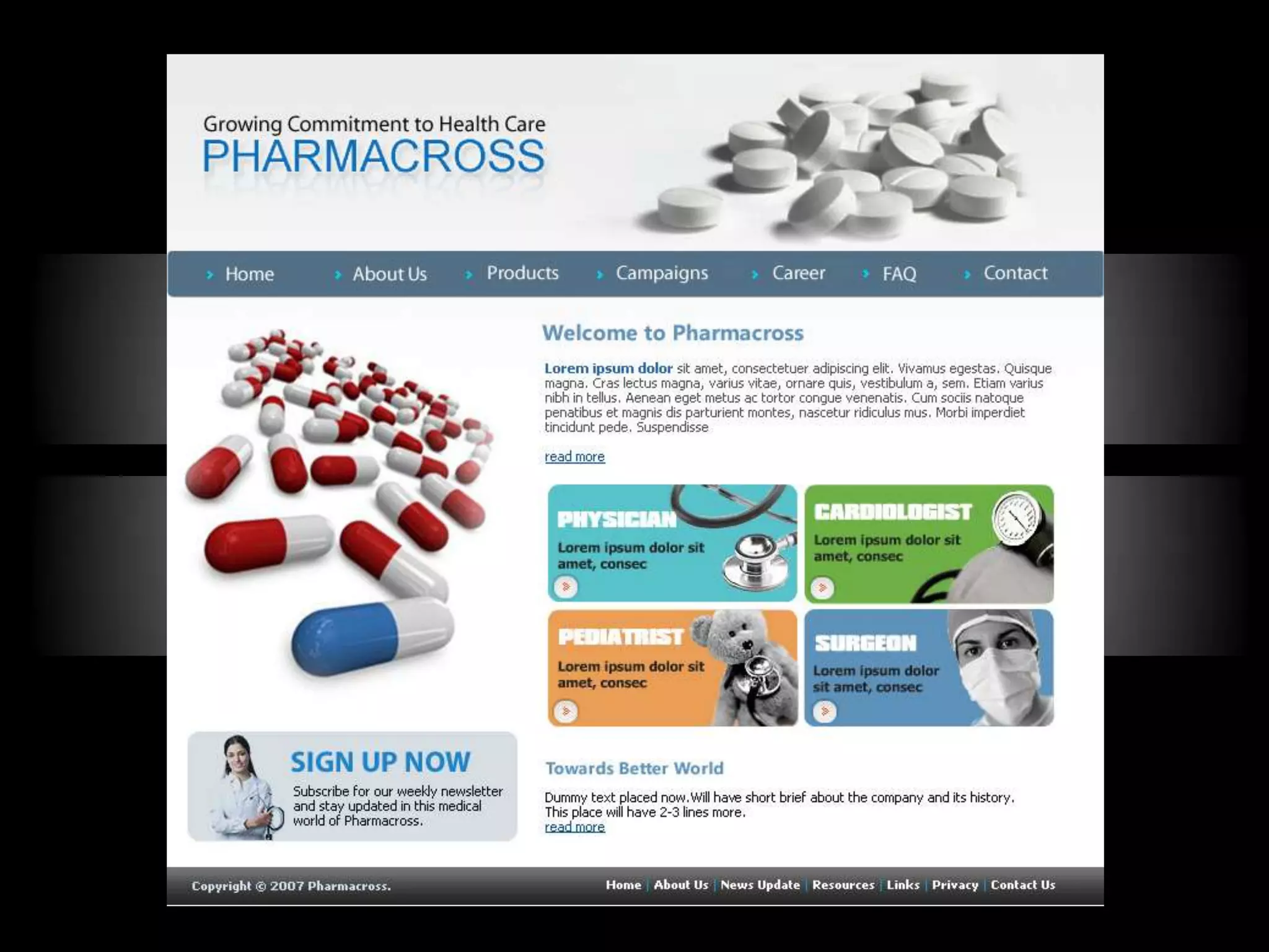 InSync Website Portfolio