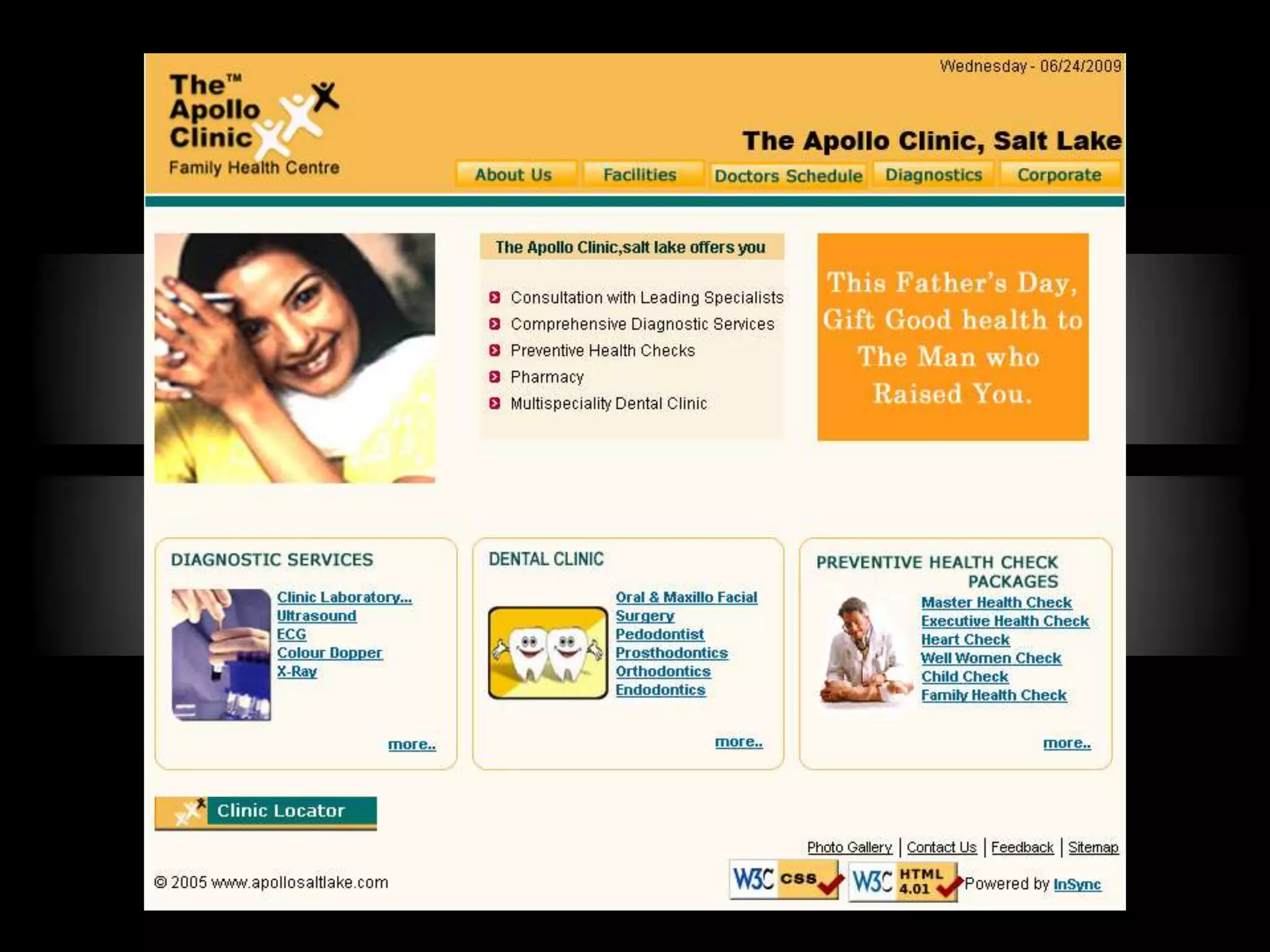 InSync Website Portfolio