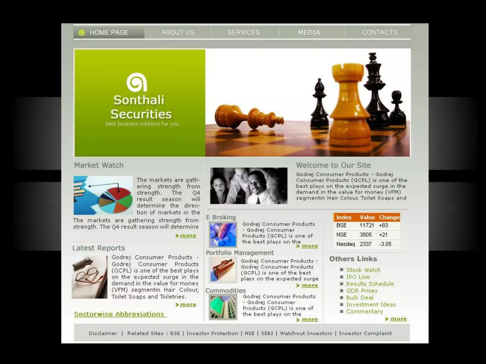 InSync Website Portfolio