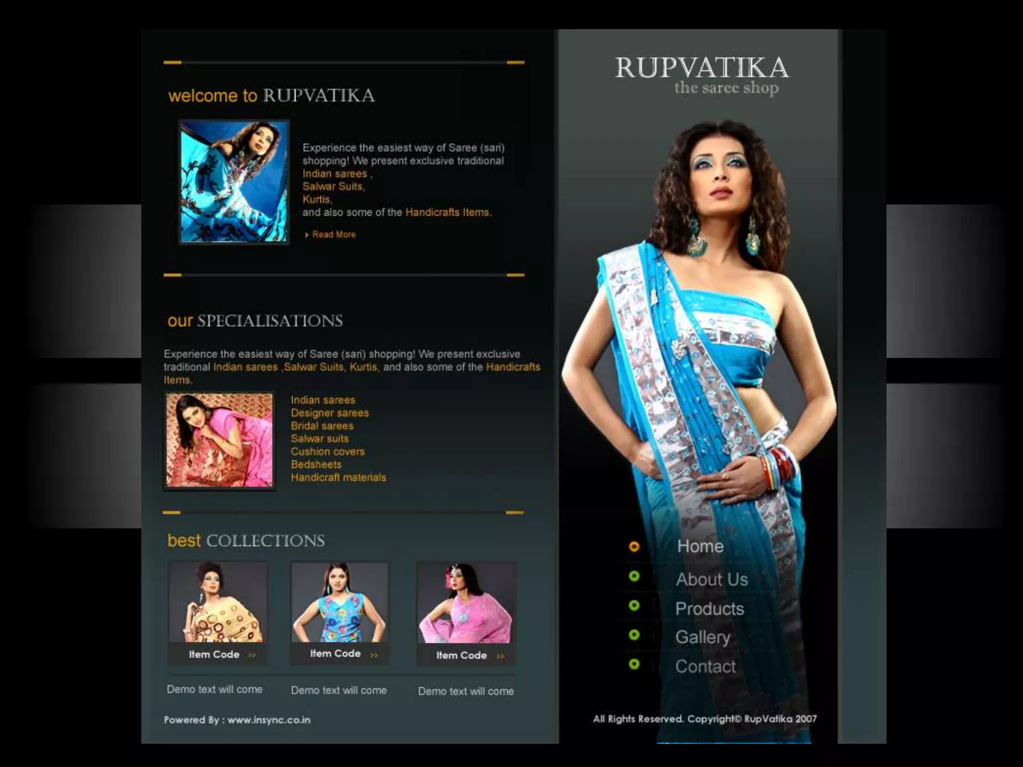 InSync Website Portfolio