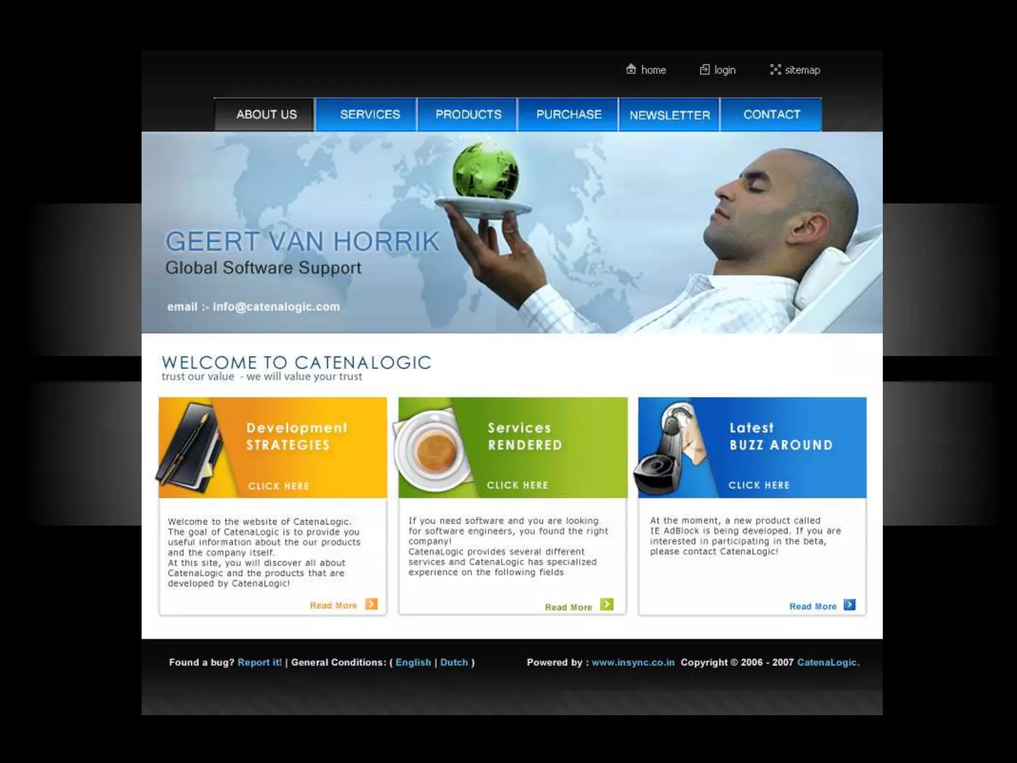 InSync Website Portfolio