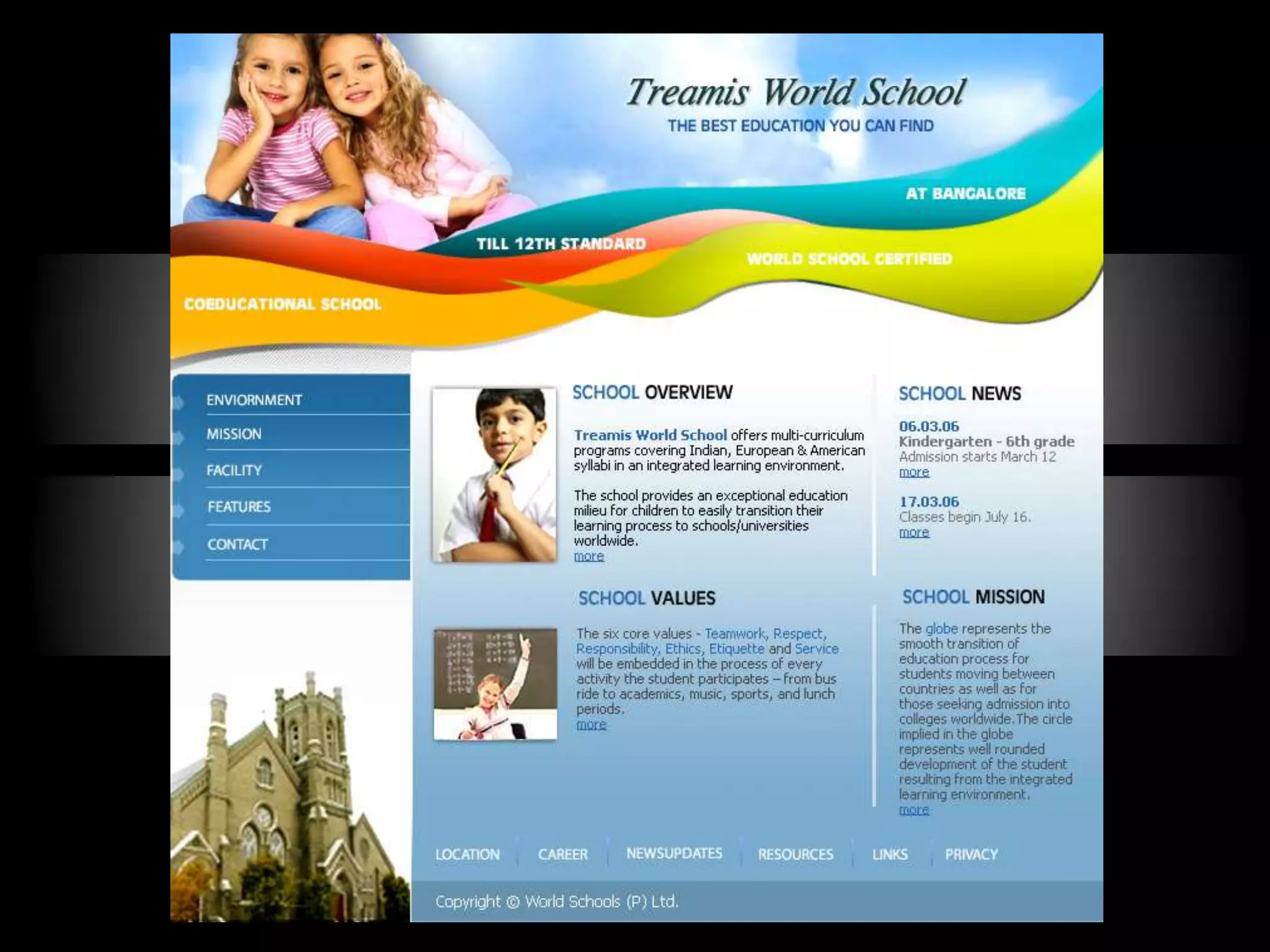 InSync Website Portfolio