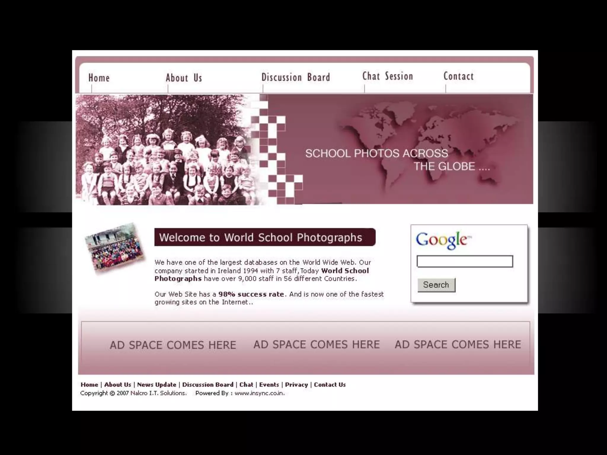 InSync Website Portfolio