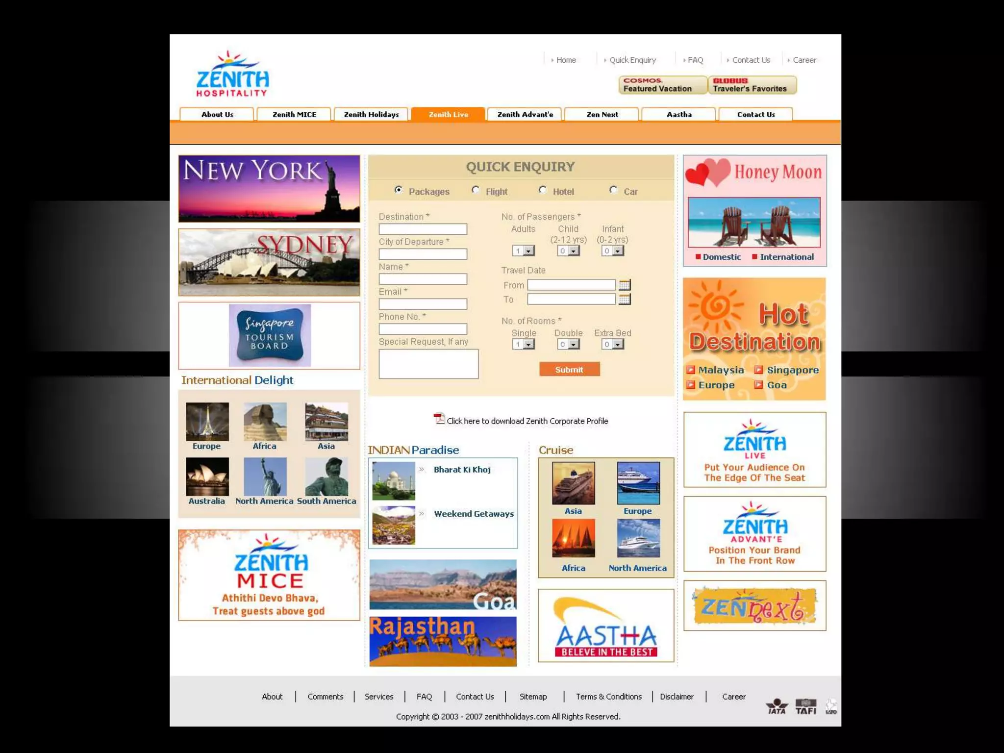 InSync Website Portfolio