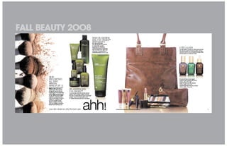 FALL BEAUTY 2OO8
 