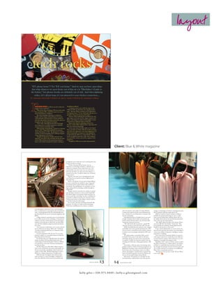 layout


     tech rocks
   “ET, phone home”? Try “ET, text home.” And we may not have spaceships
   that whip whatever we most desire out of thin air a la “Hitchhiker’s Guide to
  the Galaxy,” but phones booths are definitely out of style. And when lightning
      strikes, let’s all just hope it’s not attracted to your wireless connection....
 by amanda younger • design by kelly giles • photos by danielle verilli




         REMEMBER WHEN Lite-Brites were the coolest new                  dwindling enrollment.
         gadgets money could buy?                                            “Computer science was a really hot major in the
             What about when watching a VHS was much cooler              1980s and ‘90s, but then there was a big drop nation-
         than reciting the ABCs and DVD wasn’t even in our               wide,” said Steve Weiss, a professor in the department
         home entertainment vocabulary?                                  of computer science. “It was a hard major that got you a
             But with technology advancing to unforeseen                 good job. Then it just became a hard major.”
         heights and becoming a substantial part of everyday                 However, Weiss explained that enrollment has once
         communication and interaction, it comes as little sur-          again begun to increase and that, despite statistics and
         prise that educational institutions around the nation are       figures, technology on campus and throughout society
         jumping on the technological bandwagon.                         in general is an important aspect of daily life.
             “Since 1982, technology has become increasingly                 Figures show that the technology industry has
         more important in a student’s education,” said John             become a multi-million dollar business, impacting virtu-
         Gorsuch, director of the Ram Shop.                              ally every American household.
             With the help of Fred Brooks, a pioneer in computer             In fact, more than 22 million adults in the United
         science, UNC-Chapel Hill established its computer               States currently own iPods, while the number of Ameri-
         science department in 1964. The department considers            cans who own computers is even more staggering at 70
         itself the second freestanding, Ph.D.-offering computer         million households, or 62 percent of the population,
         science department in the nation.                               as reported by the 2003 U.S. Census Bureau. This is a
             Though the department initially attracted much              nearly sevenfold-increase from 1984, when computer
         attention, time took its toll, and both the dot-com bust        use seemed like a luxury reserved for a segment of the
         of the 1990s and fears of job outsourcing took prece-           population.
         dence in the minds of prospective majors, resulting in              Though the 1990s were certainly characterized by


12   Januar y/Februar y 2007
                                                                                                                                           Client: Blue & White magazine



                                                                        un-digitized, most realize that such a transformation has
                                                                        become necessary in society.
                                                                            “I believe American life has become way too
                                                                        dependent on technology nowadays,” said Early Yu, a
                                                                        sophomore computer science major from Cary. “For
                                                                        me personally, every time I get in my car and realize I
                                                                        don’t have my iPod, I run up to my room and get it. I
                                                                        wouldn’t know what I would do without my cell phone,
                                                                        laptop and car.”
                                                                            Whether with open arms or through gritted teeth,
                                                                        not all have been so quick to embrace digitization in
                                                                        their daily lives.
                                                                            Much to the dismay of many native Chapel Hillians,
                                                                        the town council last year decided to reject a proposal
                                                                        by council member Laurin Easthom that would have
                                                                        provided for the establishment of a committee to inves-
                                                                        tigate making Wi-Fi technology available throughout
                                                                        Chapel Hill.
                                                                            Though viewed as somewhat of a setback to technol-
                                                                        ogy enthusiasts, businesses in and around Chapel Hill
                                                                        have slowly begun to incorporate wireless Internet con-
                                                                        nections and other technology into their establishments
                                                                        to provide an added convenience for customers, many
                                                                        of whom rely heavily on their ability to check e-mail or
                                                                        to surf the Internet for information.
                                                                            Four Corners, Jack Sprat and Panera Bread all offer
                                                                        customers the chance to utilize wireless technology.
                                                                        While these establishments have chosen to embrace

         the technological and Internet boom (and subsequent
         bust), it still remains an amazing feat that society has be-                                                                               these new options, some staples of Chapel Hill and          changes in technology are found in something that most
         come a virtual playground for the technologically savvy                                                                                    Carrboro have opted to remain more traditional and          take for granted: making a simple phone call.
         and that daily life can now be measured in gigabytes and                                                                                   have said they have not felt pressure to compete with           While the land line, handset method of calling is
         RPMs.                                                                                                                                      the latest technology.                                      probably the quintessential image to come to mind
             College students in particular seem to be bombarded                                                                                        Schoolkids Records on Franklin Street is one such       when a person thinks about making a phone call, it is
         by an endless stream of new technology, as thousands of                                                                                    example. Employee Katie Underwood said that the             the cellular phone that has become the dominant facili-
         campuses now have wireless Internet access and require                                                                                     business doesn’t feel the need to carry the latest MP3      tator in this type of communication.
         students to have laptops on which they can check Web                                                                                       innovations among its inventory.                                “The cellular phone has taken a fair amount of busi-
         sites and where databases assign homework and admin-                                                                                           “We really haven’t felt any pressure…people still       ness and traffic from the handset,” Streck said. “They
         ister exams.                                                                                                                               come here because we have the latest stuff,” she said.      have gradually been pushing to being digital from the
             “The University is behind the curve in terms of facili-                                                                                    While Schoolkids Records continues to be a hotspot      handset for the last five or seven years.”
         ties; it’s all because of money,” Weiss said. “I think the                                                                                 on Franklin Street and a popular destination for UNC-           In fact, Streck explained that in a recent survey con-
         [Carolina Computing Initiative] was a dramatic, bold                                                                                       CH music lovers, such places are less and less common       ducted by the university, the students’ top technological
         and positive move.”                                                                                                                        as students seem increasingly enthralled by MP3 tech-       concern was cellular omnipresence throughout campus,
             Gorsuch pinpointed 1999, the year CCI was intro-                                                                                       nology.                                                     particularly in buildings.
         duced on campus, as a watershed moment for both the                                                                                            The Apple products, particularly iPods, carried             Such concerns have prompted officials to examine a
         Ram Shop and the University.                                                                                                               by Student Stores attest to this desire for the latest      wide range of solutions or models that can be followed
             He said that there were originally hopes that approxi-                                                                                 technology and the convenience these items provide          to ensure that the campus is able to function in an ever-
         mately one-third of all incoming freshmen that year                                                                                        to students. In 2005, the university ranked in the top      changing, increasingly technological world.
         would jump on board with the plan. However, officials                                                                                      10 colleges for iPods sales, selling approximately 1,600        Regardless of the context in which a person is speak-
         were pleased by a more than 50 percent participation                                                                                       units.                                                      ing about technology, be it cellular phones, the Internet
         rate that year alone.                                                                                                                          Nevertheless, while the notion of technology often      or iPods, it is undeniable that innovation in this field
             The Ram Shop, one of the oldest college computer                                                                                       prompts students to think of retrieving assignments via     has changed the landscape of both social interaction and
         stores in the United States, has grown substantially over                                                                                  Blackboard, checking e-mail, scanning Facebook.com          our everyday experiences as students, as exemplified by
         the past two decades, expanding to three locations on                                                                                      for the latest news or listening to music, it is cellular   Weiss’ brief, yet profound statement.
         campus. In May 2007, the Ram Shop hopes to open a                                                                                          phones and telephone communication in general that              “We don’t say ‘Do you have e-mail?,’ We say ‘What’s
         full-service computer department in Student Stores.
             While the topic of computer innovation prompts
                                                                                                                                                    seem to be both the greatest concern for students and
                                                                                                                                                    the area of most rapid change among officials.
                                                                                                                                                                                                                your e-mail?’”
                                                                                                                                                                                                                              &
         some to retreat to a sense of nostalgia, a longing for a                                                                                       John Streck, ITS assistant vice chancellor for tele-
         time when daily life seemed much more personal and                                                                                         communications, explained that some of the greatest

                                                                                                                     www.unc.edu/bw   13   14   Januar y/Februar y 2007




                                                                                                 kelly giles • 336.971.8449 • kelly.a.giles@gmail.com
 