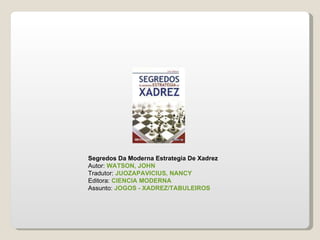 Livraria Técnica - Livros de Xadrez Ciência Moderna Editora – mobile