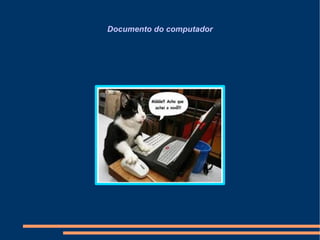 Documento do computador Imagem 