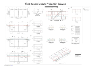 Multi-Service Module Production Drawing
 