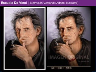 Escuela Da Vinci | Ilustración Vectorial (Adobe Illustrator)
 