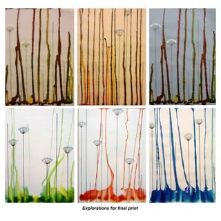 Explorations for final print

 