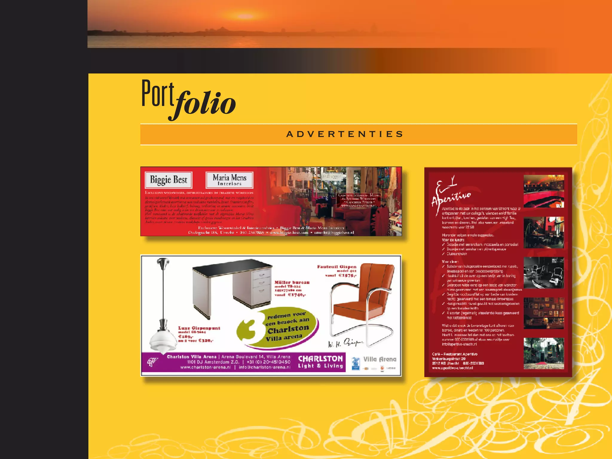 Portfolio
            advertenties
 