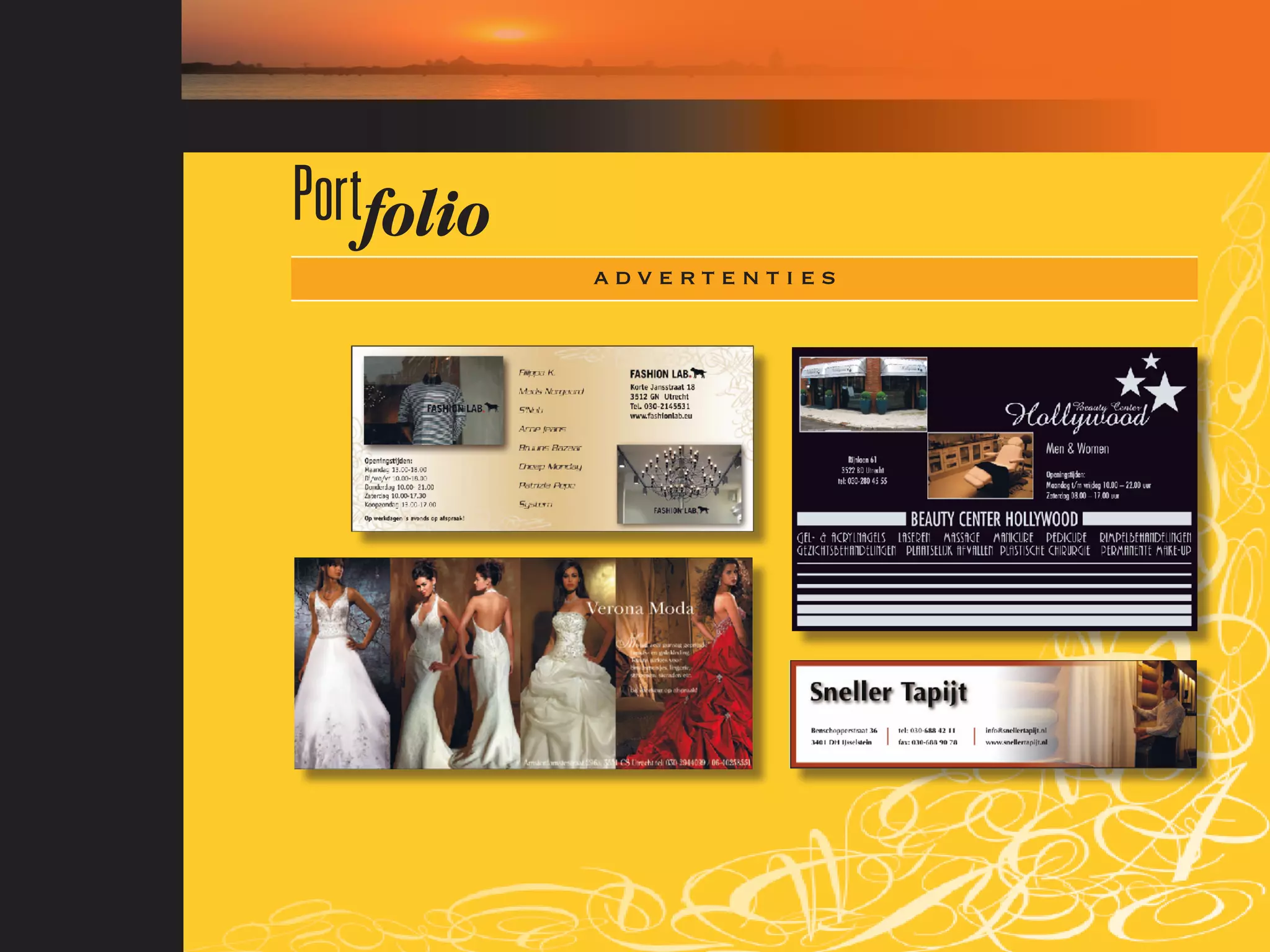 Portfolio
            advertenties
 