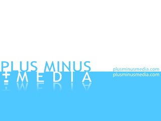 plusminusmedia.com plusminusmedia.com 
