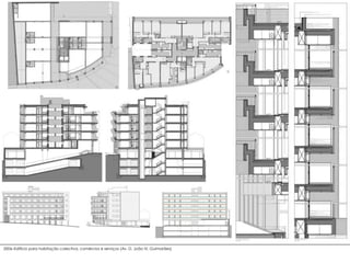 2006–Edifício para habitação colectiva, comércios e serviços (Av. D. João IV, Guimarães)
 