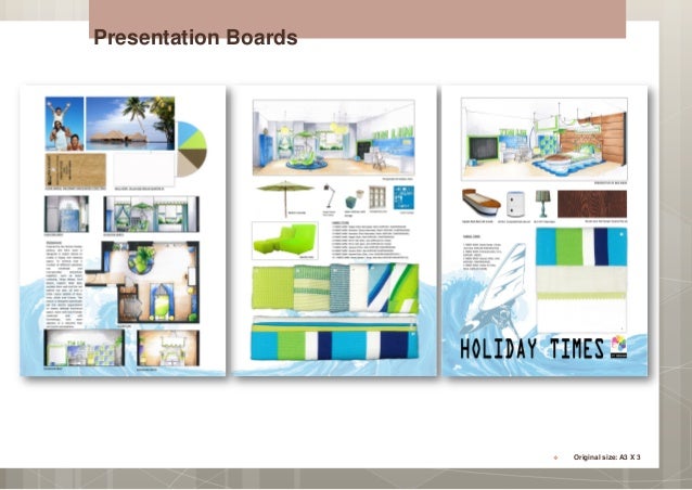 Interior design presentation trays picture