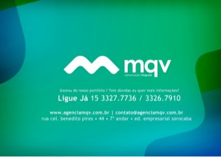 Portfólio -  Agência MQV