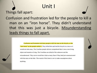 things fall apart iron horse