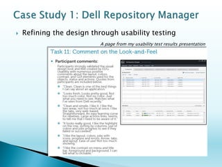 WIREFRAME mockups: 
◦Iterate on UX design as new insights learned, requirements and platform are set (and changed) 
Snapshot views of my design as it evolved into a final design framework  