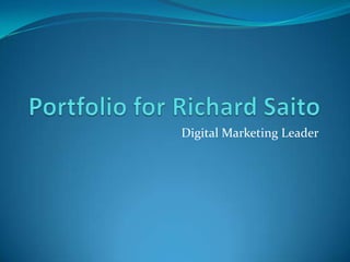 Digital Marketing Leader
 