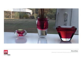DecorGlass
Modelação e renderização 3D para projeto de Design Industrial
 
