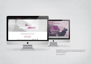 Avocet Consult / Project management firm specialising in large-scale commercial
development including Heathrow Terminal 2 and Design & build programmes on
behalf of IHG in North Africa.
www.avocetconsult.com
 