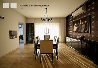 RESIDENCE INTERIORS, BANER.
 