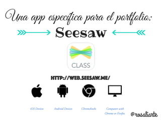 http://web.seesaw.me/
 