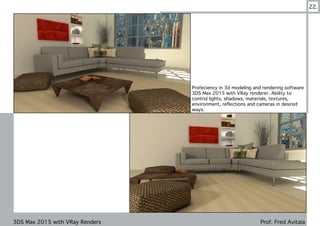 Interior and Furniture Design Portfolio | PDF