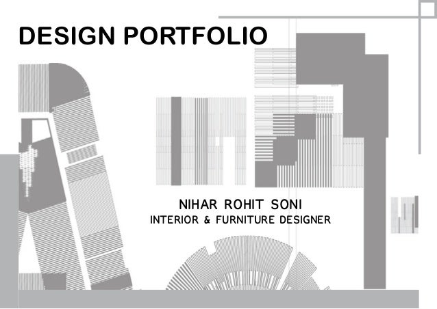 interior  furniture design portfolio