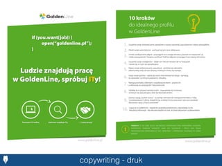 copywriting - druk
 