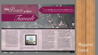 Magazine
Layout
 