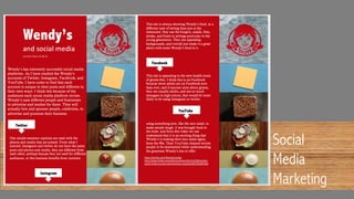 Social
Media
Marketing
 