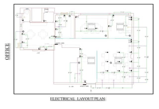 OFFICE
ELECTRICAL LAYOUT PLAN
 