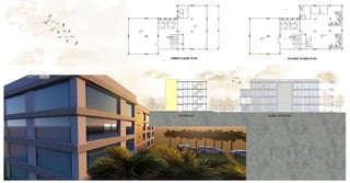 SECONDFLOORPLAN
SECTIONAA’ DSIDEELEVATION
THIRDFLOORPLAN
 