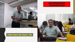UNIVERSIDADE
CORPORATIVA
Filial: Barra da Tijuca - RJ
 