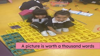 A picture is worth a thousand words
 