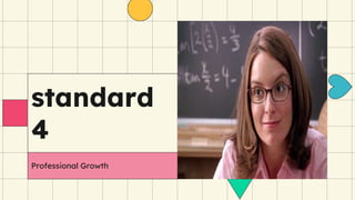 standard
4
Professional Growth
 