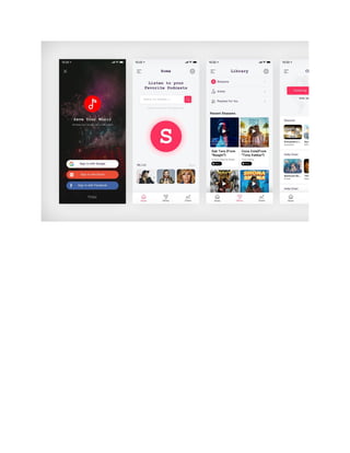 UI/UX Design Portfolio Mobile APP UI Website UI | PDF