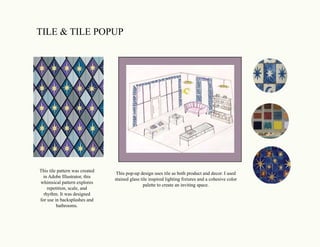 Interior Design Portfolio. Showing AutoCAD, hand drafted drawings ...