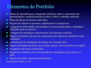 Portfolio Alunos