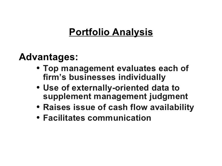 Portfolio Analysis