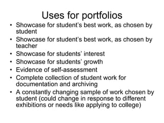 Portfolio Assessment | PPT