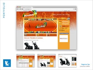 P O RT F O L I O




                     Hegemon Spa
                   concorso online
 