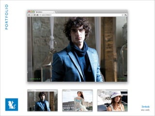P O RT F O L I O




sito web
 Simbols
 