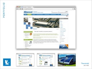 P O RT F O L I O




                   Thermocold
                      sito web
 