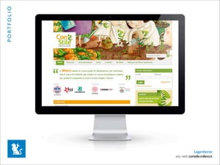 P O RT F O L I O




                               Legambiente
                   sito web constile.milano.it
 