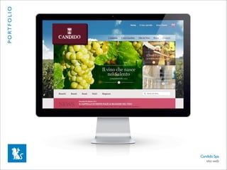 P O RT F O L I O




                   Premio Agorà




                                  Candido Spa
                                     sito web
 