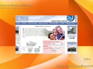 Santa Paula Imóveis www.stapaulaimoveis.com.br FabioCardoso Portfolio Site 