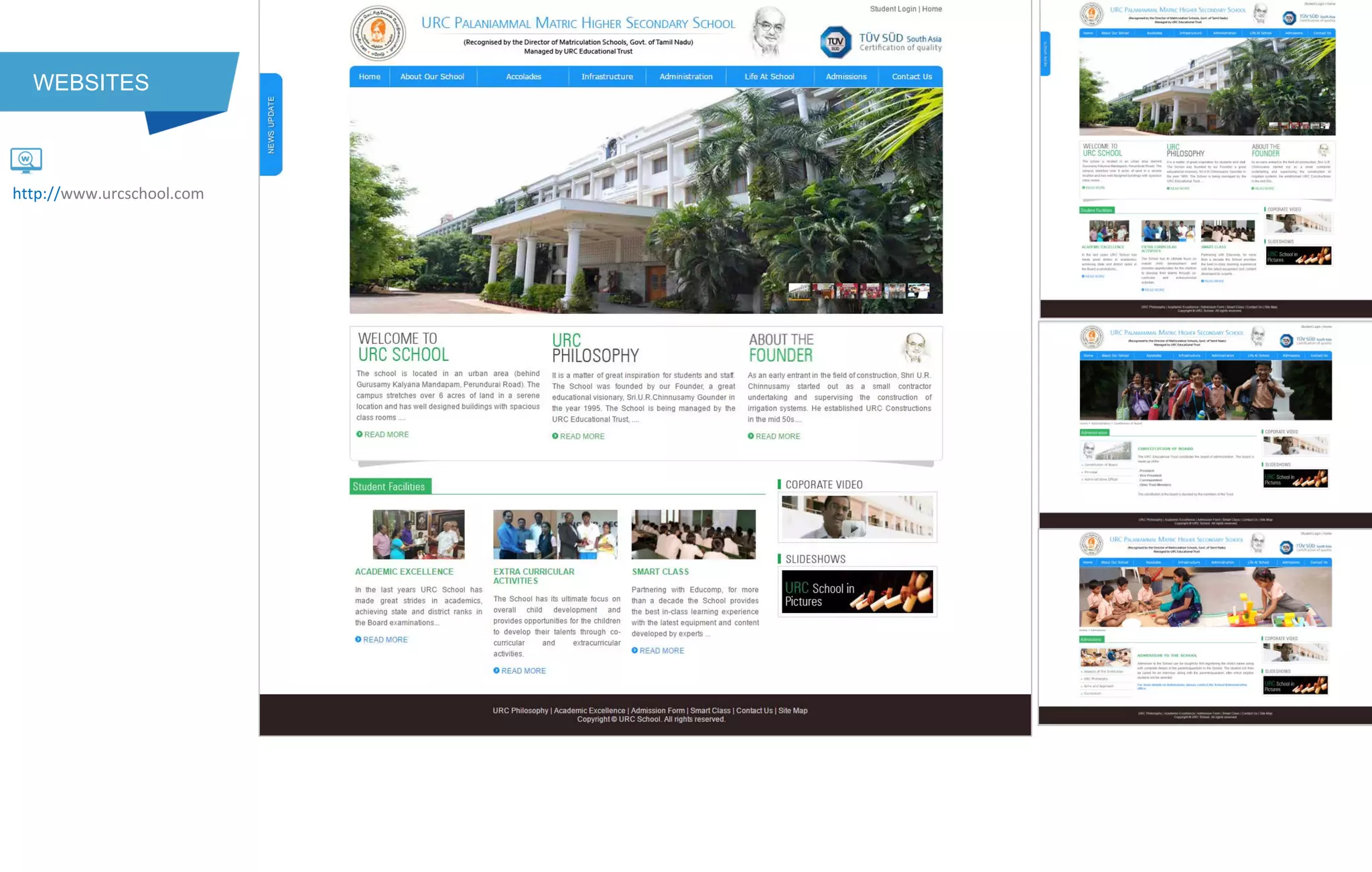 WEBSITES
http://www.urcschool.com
 